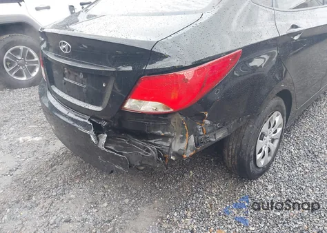 2017 Hyundai Accent Se from USA, damaged, VIN KMHCT4AE8HU357335